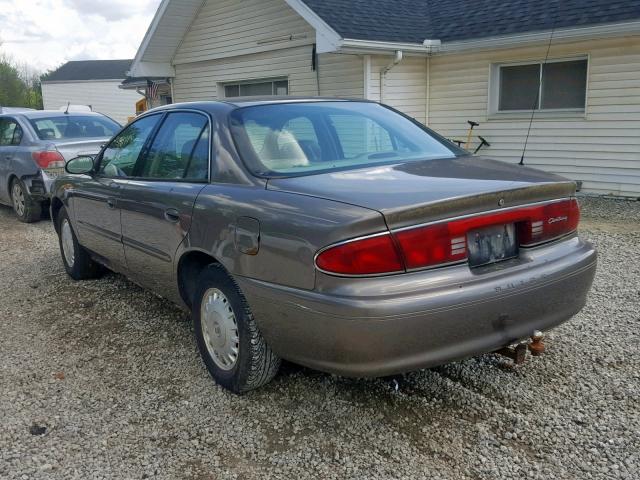 2G4WS52J041211163 - 2004 BUICK CENTURY CU BROWN photo 3