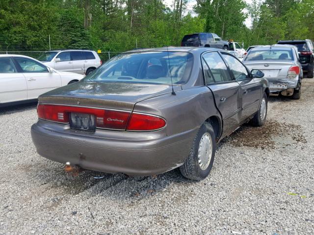 2G4WS52J041211163 - 2004 BUICK CENTURY CU BROWN photo 4