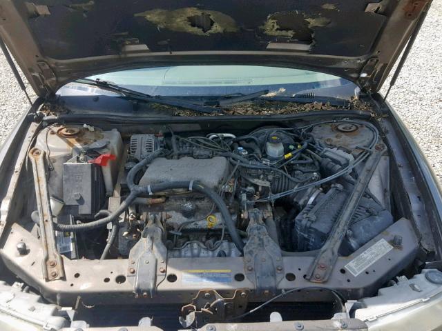 2G4WS52J041211163 - 2004 BUICK CENTURY CU BROWN photo 7