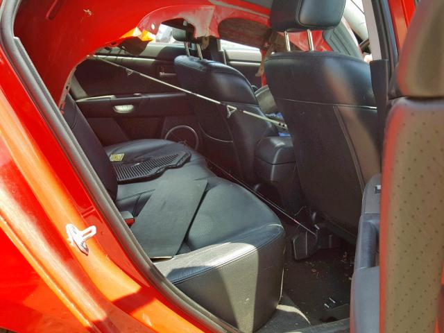 JM1BK343871652488 - 2007 MAZDA 3 HATCHBAC RED photo 6