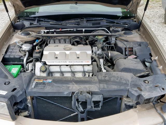 1G6KD54Y7WU784109 - 1998 CADILLAC DEVILLE GOLD photo 7