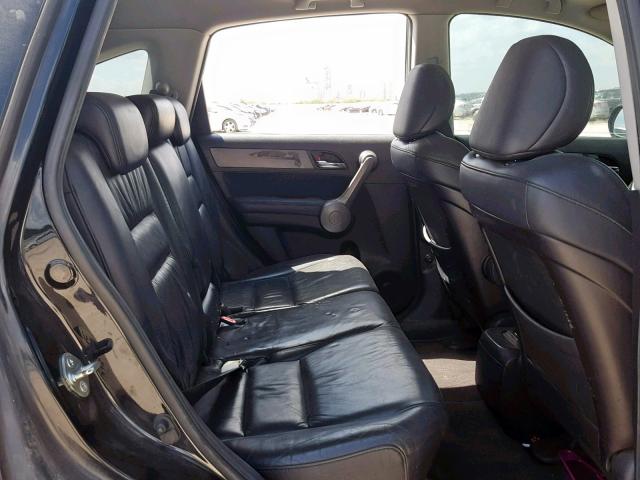 JHLRE38738C043966 - 2008 HONDA CR-V EXL BLACK photo 6