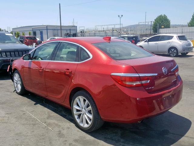 1G4PR5SK1G4143926 - 2016 BUICK VERANO CON RED photo 3