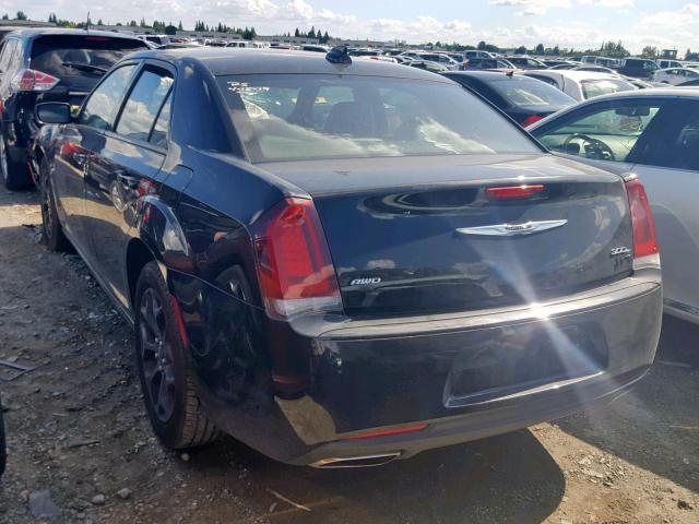 2C3CCAGG0KH610612 - 2019 CHRYSLER 300 S BLACK photo 3