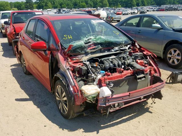 JHMGK5H78GX016938 - 2016 HONDA FIT EX RED photo 1