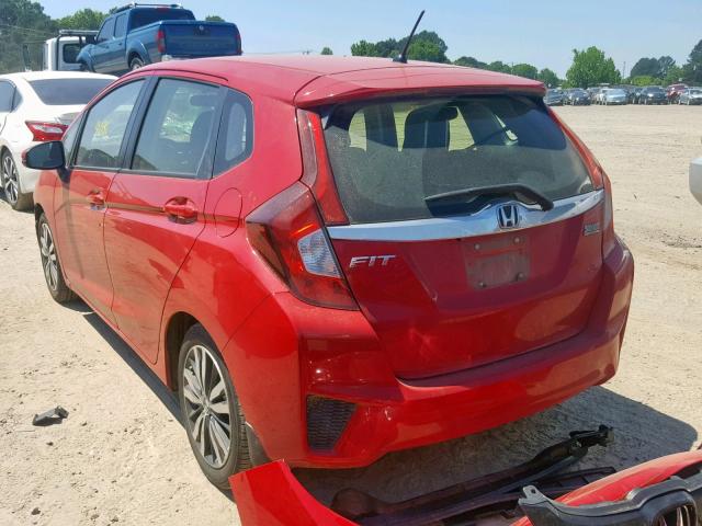 JHMGK5H78GX016938 - 2016 HONDA FIT EX RED photo 3