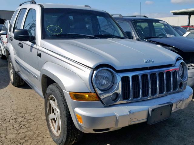 1J4GK58K46W252992 - 2006 JEEP LIBERTY LI SILVER photo 1