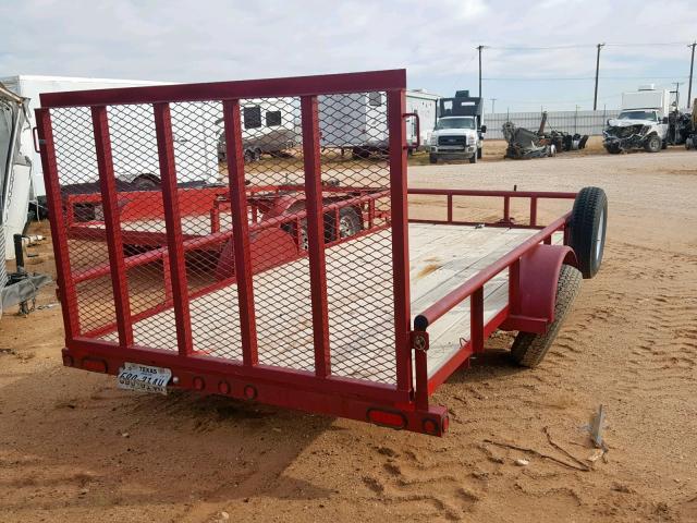 16VAX1411E2050995 - 2014 BIG DOG TEX TRAIL RED photo 4