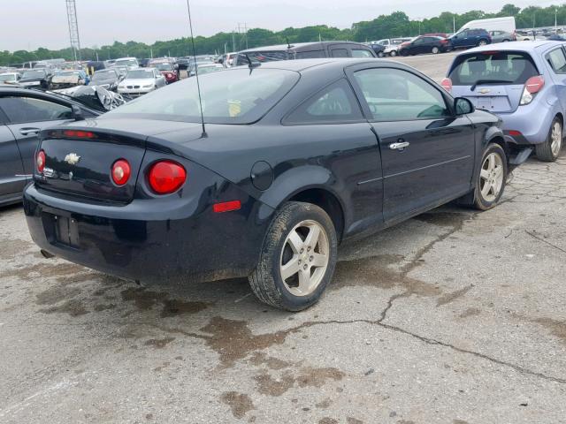 1G1AF1F59A7154705 - 2010 CHEVROLET COBALT 2LT BLACK photo 4