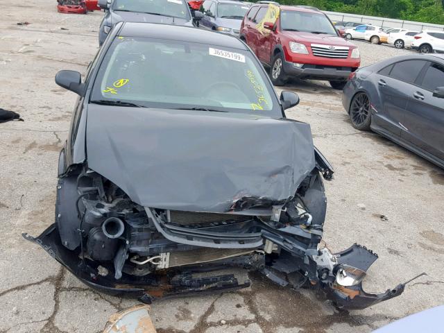 1G1AF1F59A7154705 - 2010 CHEVROLET COBALT 2LT BLACK photo 9