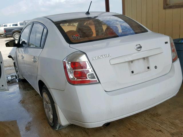 3N1AB61E69L658825 - 2009 NISSAN SENTRA 2.0 WHITE photo 3