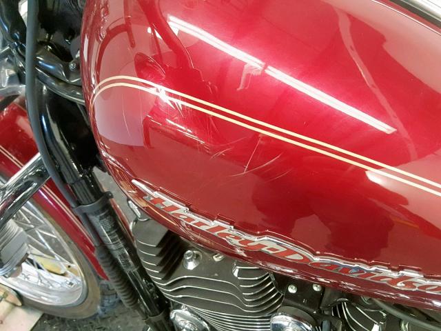 1HD1CGP385K420037 - 2005 HARLEY-DAVIDSON XL1200 C MAROON photo 17