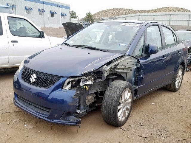 JS2YC415885106342 - 2008 SUZUKI SX4 CONVEN BLUE photo 2