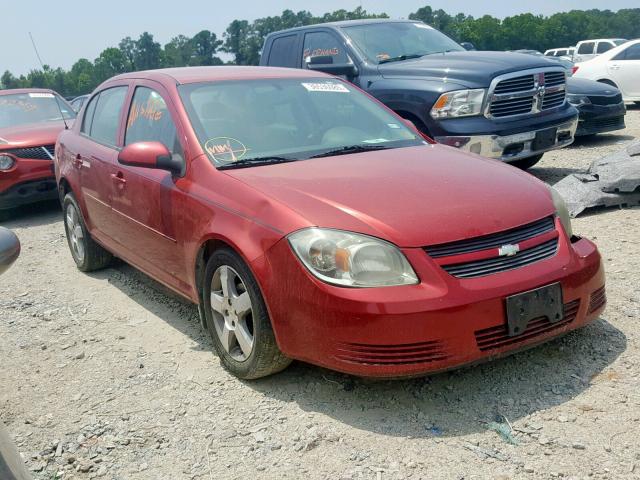 1G1AD5F55A7142936 - 2010 CHEVROLET COBALT 1LT RED photo 1