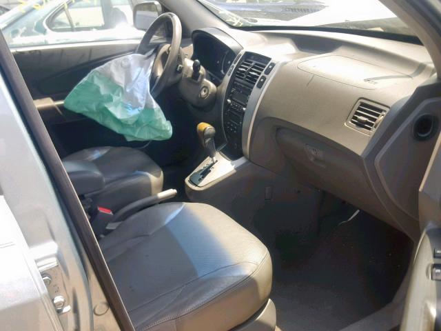 KM8JN12D57U643163 - 2007 HYUNDAI TUCSON SE GREEN photo 5