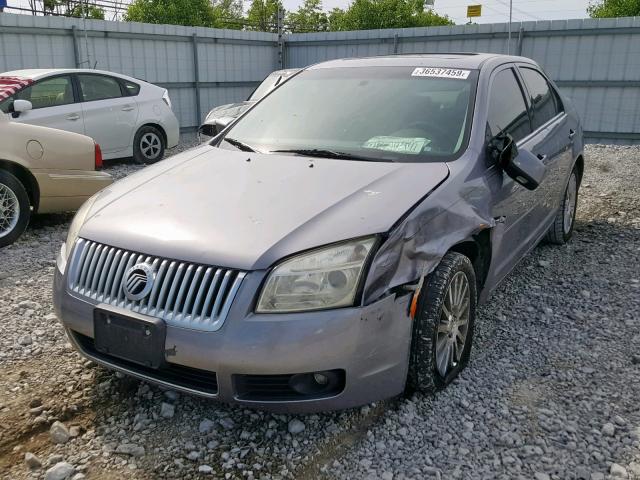 3MEHM08127R606672 - 2007 MERCURY MILAN PREM GRAY photo 2