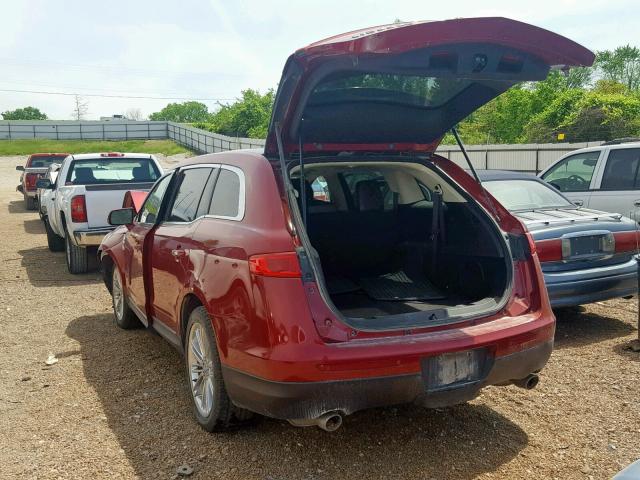 2LMHJ5AT5FBL00999 - 2015 LINCOLN MKT RED photo 3