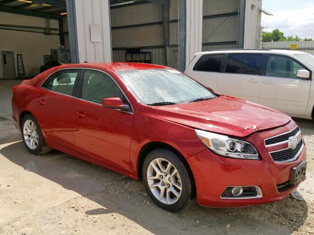 1G11F5SR1DF125838 - 2013 CHEVROLET MALIBU 2LT RED photo 1