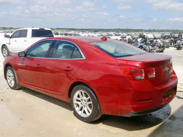 1G11F5SR1DF125838 - 2013 CHEVROLET MALIBU 2LT RED photo 3