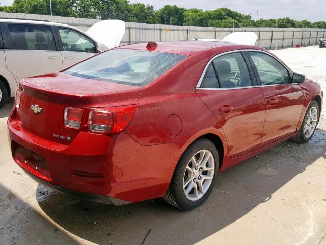 1G11F5SR1DF125838 - 2013 CHEVROLET MALIBU 2LT RED photo 4