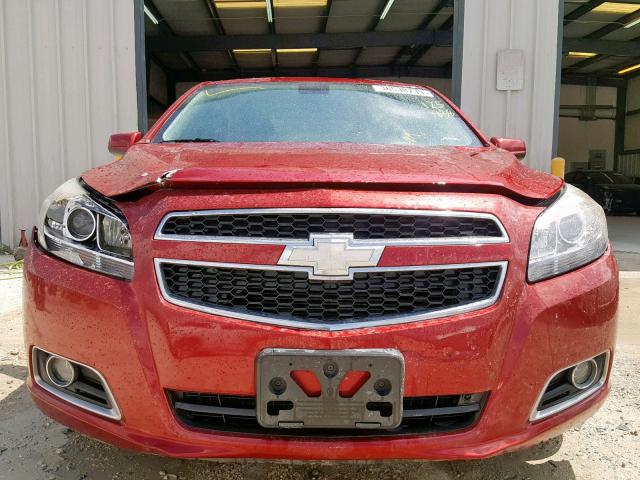 1G11F5SR1DF125838 - 2013 CHEVROLET MALIBU 2LT RED photo 9