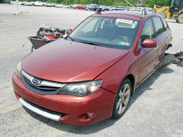 JF1GH6D6XBH818533 - 2011 SUBARU IMPREZA OU MAROON photo 2