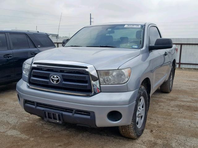 5TFJU5F12DX004909 - 2013 TOYOTA TUNDRA GRAY photo 2