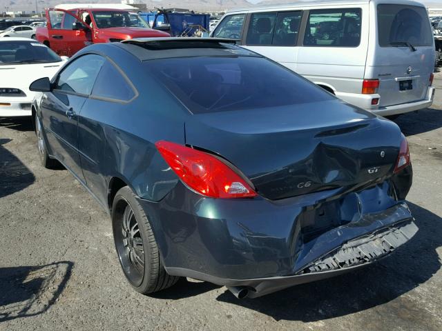 1G2ZH158364178978 - 2006 PONTIAC G6 GT GREEN photo 3