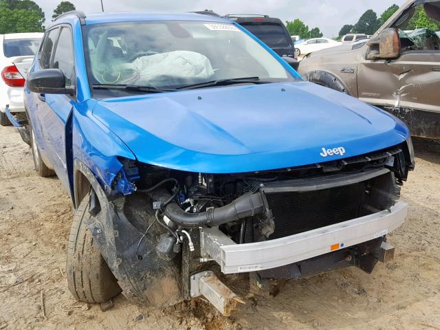 3C4NJCAB9JT148110 - 2018 JEEP COMPASS SP 蓝色 照片 1