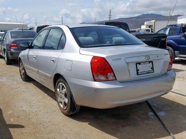 KMHDN46D75U001291 - 2005 HYUNDAI ELANTRA GL SILVER photo 3