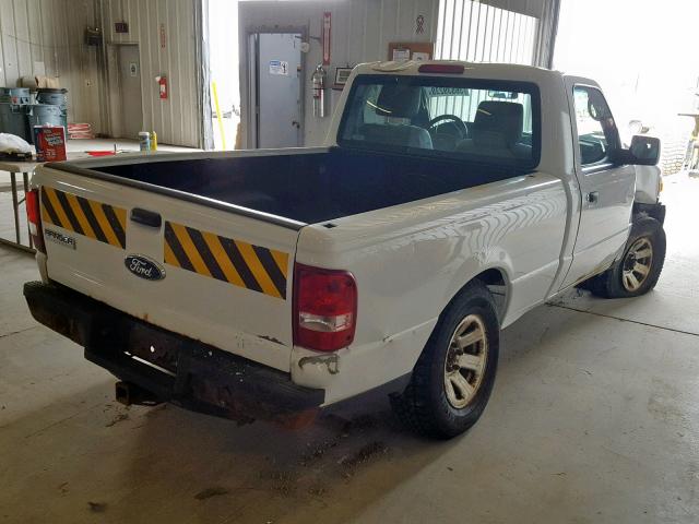 1FTKR1AD7APA72893 - 2010 FORD RANGER WHITE photo 4