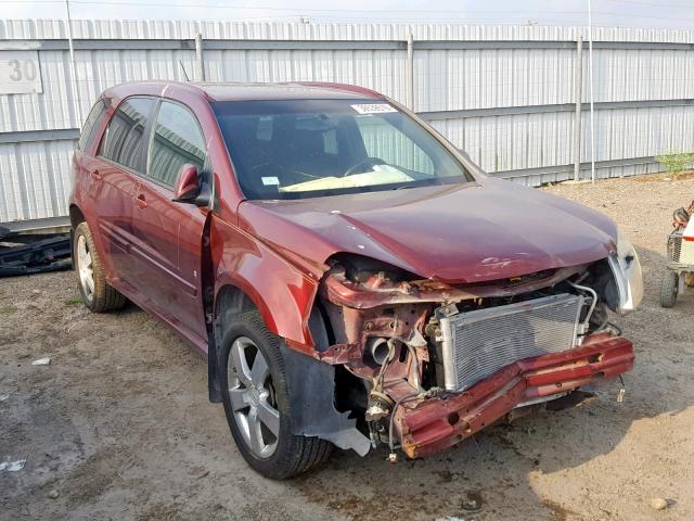 2CNDL037396210335 - 2009 CHEVROLET EQUINOX SP MAROON photo 1