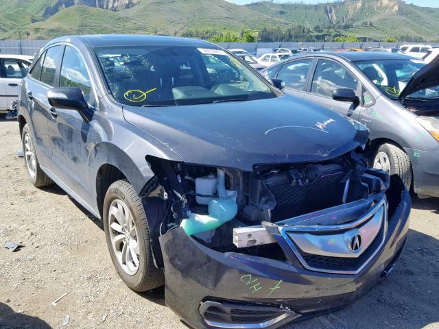 5J8TB3H55GL006072 - 2016 ACURA RDX TECHNO GRAY photo 1