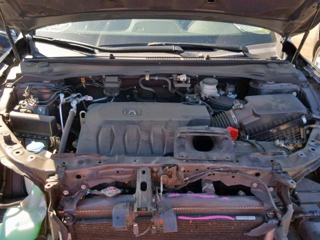 5J8TB3H55GL006072 - 2016 ACURA RDX TECHNO GRAY photo 7