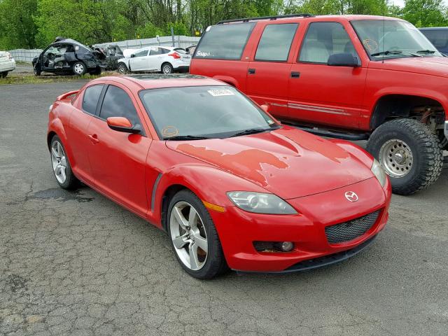 JM1FE173380214378 - 2008 MAZDA RX8 RED photo 1