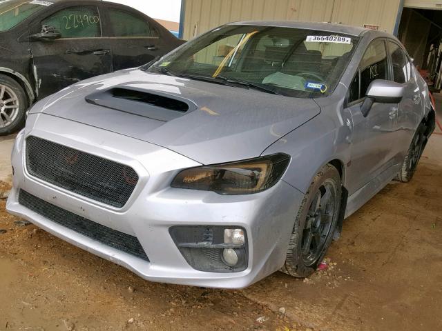 JF1VA1D63F8814666 - 2015 SUBARU WRX PREMIU SILVER photo 2