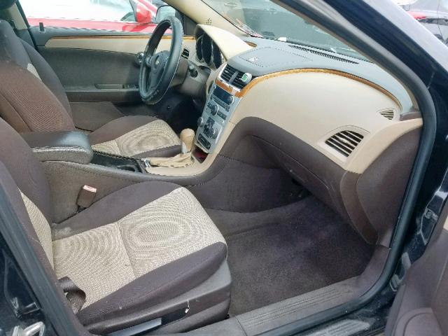 1G1ZC5E07CF158320 - 2012 CHEVROLET MALIBU 1LT შავი ფოტო 5