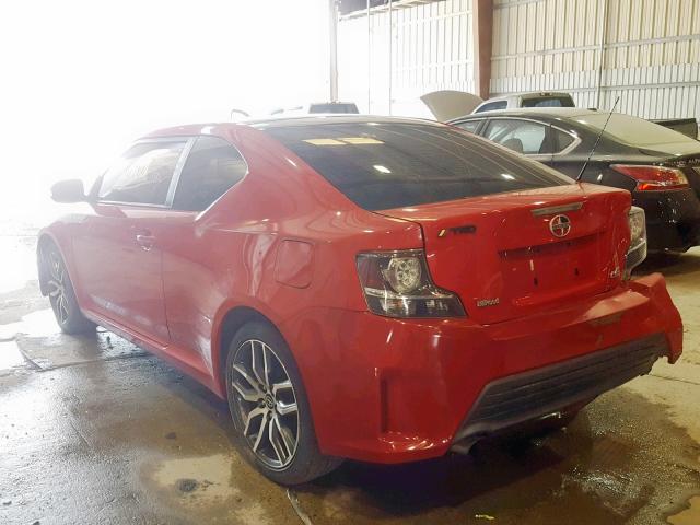 JTKJF5C75E3083786 - 2014 TOYOTA SCION TC RED photo 3