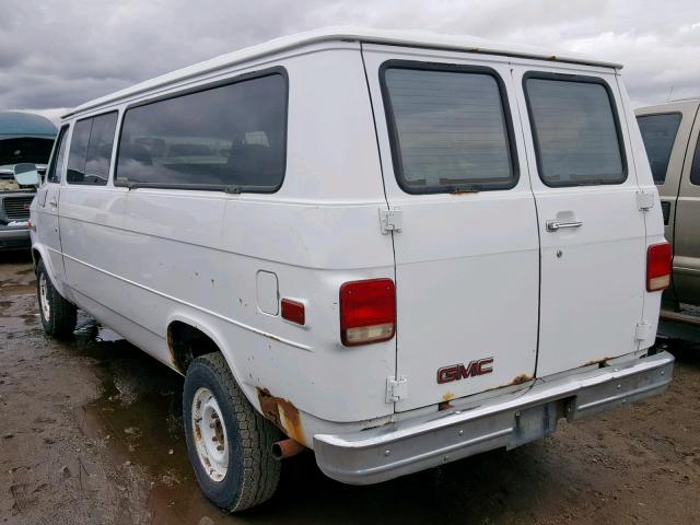 2GJGG39K7N4516455 - 1992 GMC RALLY WAGO WHITE photo 3