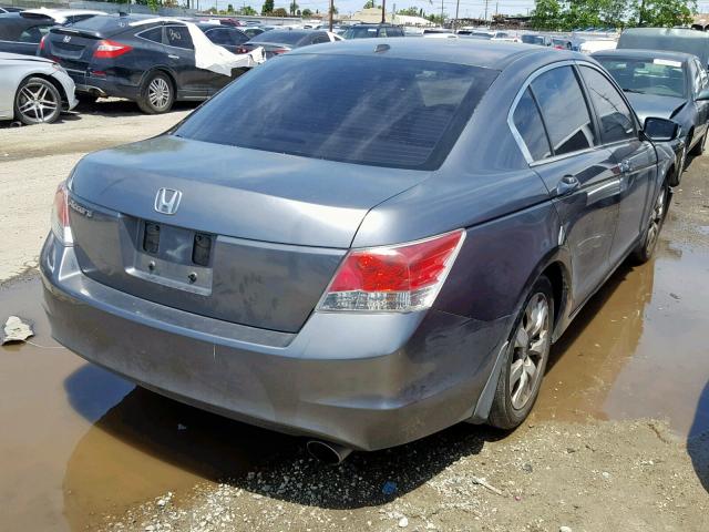 JHMCP26819C002562 - 2009 HONDA ACCORD EXL GRAY photo 4