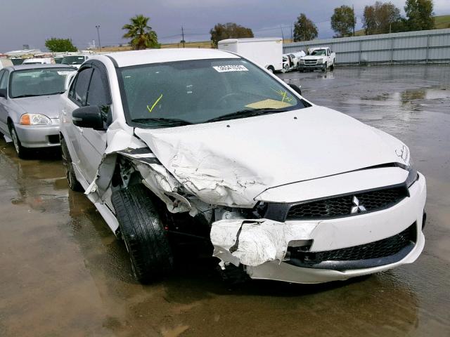 JA32U2FU6HU008027 - 2017 MITSUBISHI LANCER ES WHITE photo 1