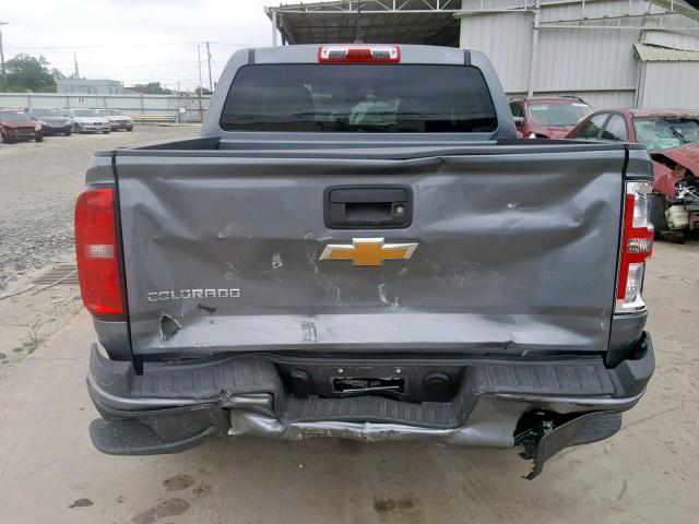 1GCGSBEA6K1253035 - 2019 CHEVROLET COLORADO GRAY photo 9