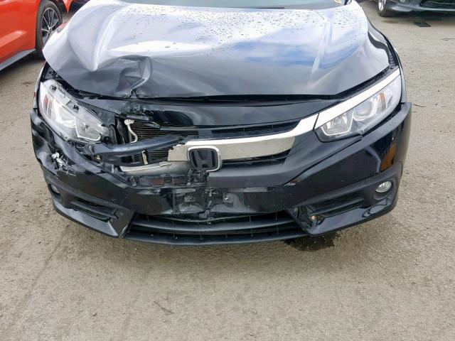 2HGFC1F72GH639662 - 2016 HONDA CIVIC EXL 黑色 照片 7