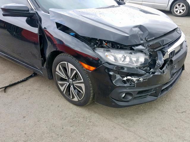 2HGFC1F72GH639662 - 2016 HONDA CIVIC EXL 黑色 照片 9