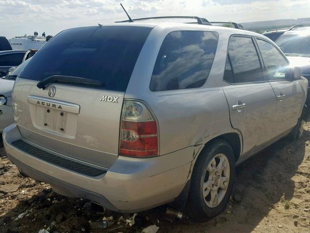 2HNYD18684H554520 - 2004 ACURA MDX TOURIN SILVER photo 4