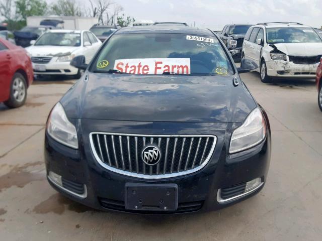 2G4GS5EV8D9193855 - 2013 BUICK REGAL PREM BLACK photo 9