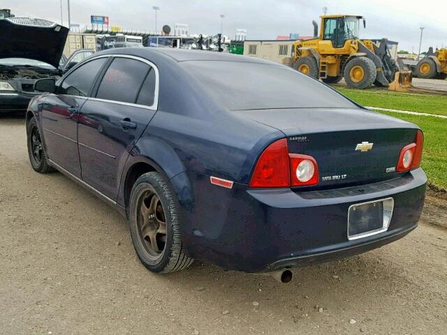 1G1ZC5E04A4128264 - 2010 CHEVROLET MALIBU 1LT BLUE photo 3