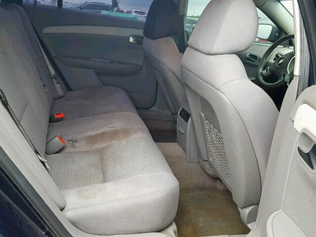 1G1ZC5E04A4128264 - 2010 CHEVROLET MALIBU 1LT BLUE photo 6