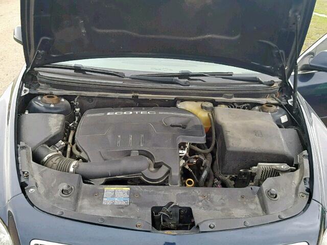 1G1ZC5E04A4128264 - 2010 CHEVROLET MALIBU 1LT BLUE photo 7