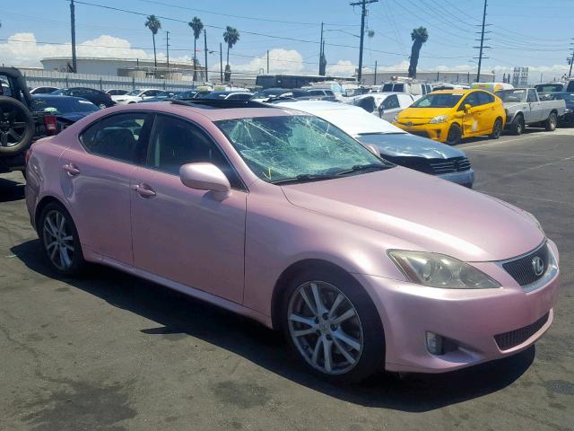 JTHBE262862005134 - 2006 LEXUS IS 350 PINK photo 1